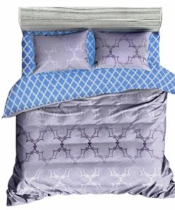 JML Duvet Cover, 3 Piece Duvet Cover Set, Soft Breathable Brushed Microfiber, royal blue