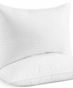 JML Premium Gel Pillow  (20"x36" / 2-Pack) with 100% Cotton Cover Luxury Plush Gel Bed Pillow for Home + Hotel Collection [Good for Side/Back Sleeper] Dust Mite Resistant & Hypoallergenic